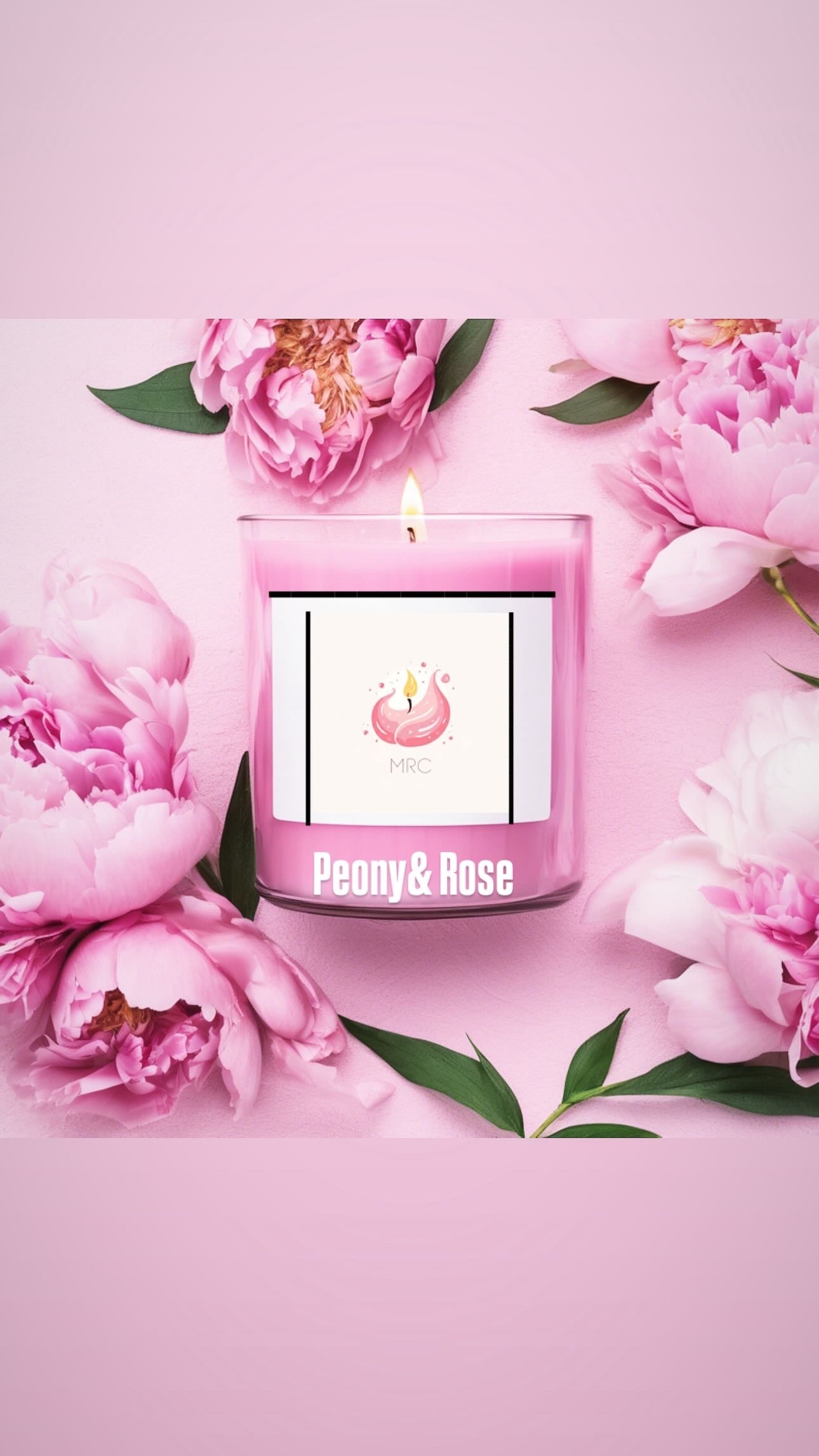Peony Peach & Rose:
